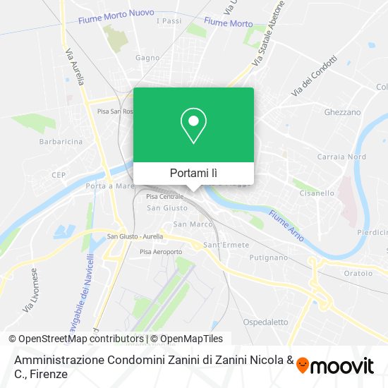 Mappa Amministrazione Condomini Zanini di Zanini Nicola & C.