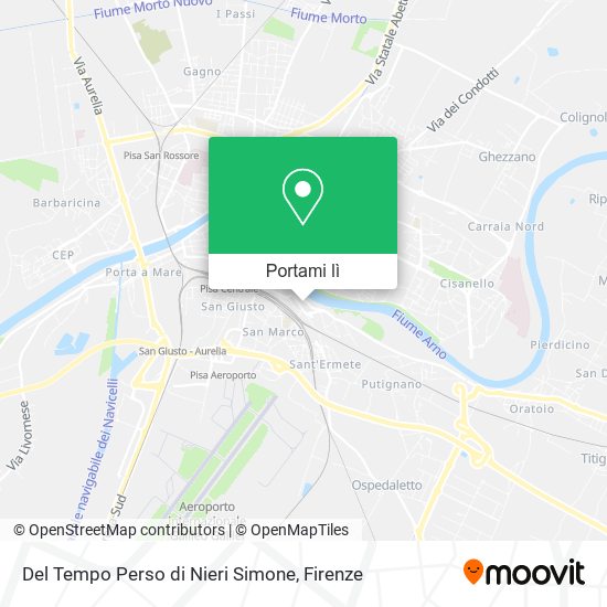 Mappa Del Tempo Perso di Nieri Simone
