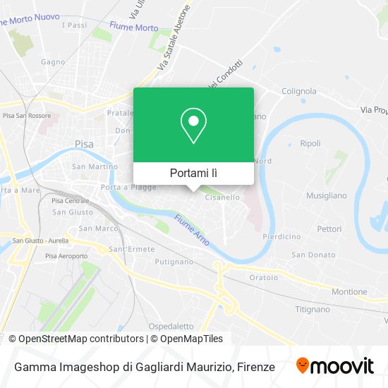 Mappa Gamma Imageshop di Gagliardi Maurizio
