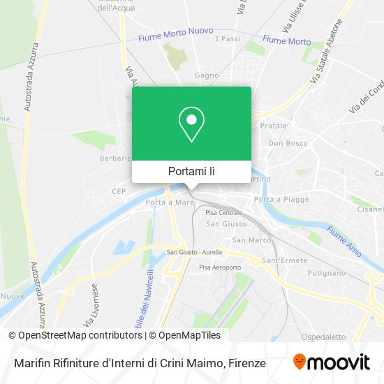 Mappa Marifin Rifiniture d'Interni di Crini Maimo