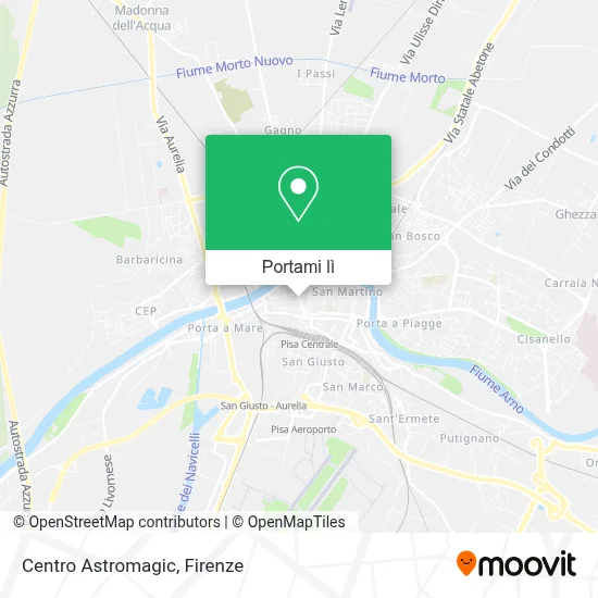 Mappa Centro Astromagic