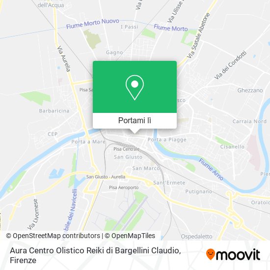 Mappa Aura Centro Olistico Reiki di Bargellini Claudio