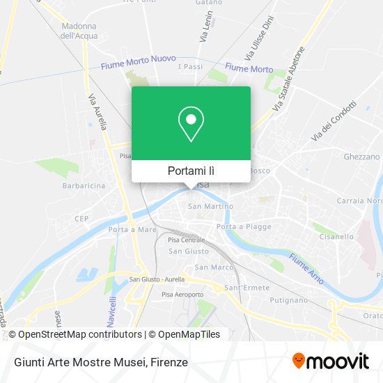 Mappa Giunti Arte Mostre Musei