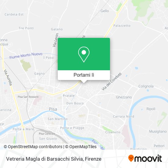 Mappa Vetreria Magla di Barsacchi Silvia