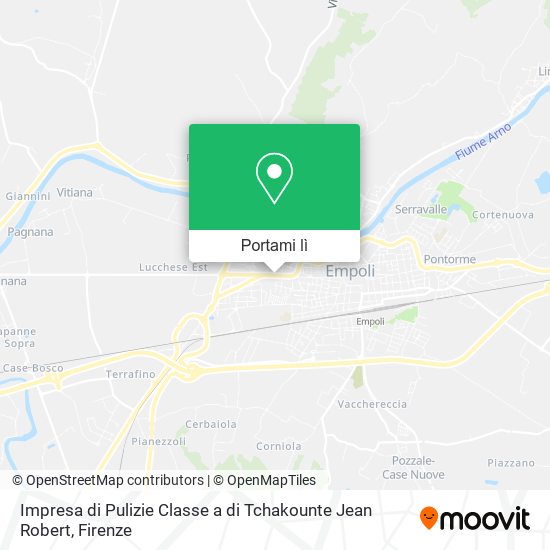 Mappa Impresa di Pulizie Classe a di Tchakounte Jean Robert