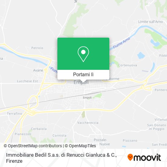 Mappa Immobiliare Bedil S.a.s. di Renucci Gianluca & C.