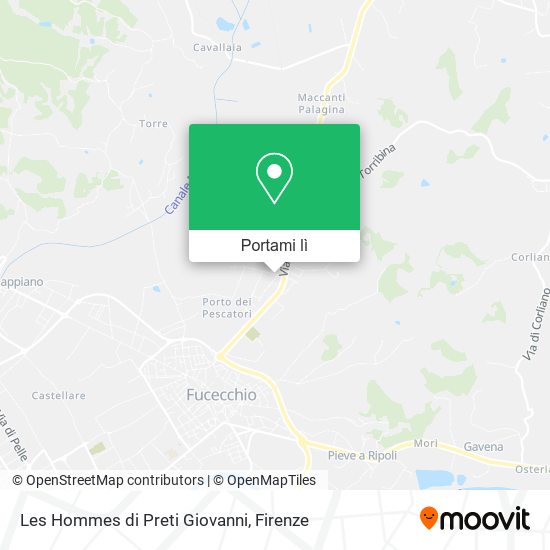 Mappa Les Hommes di Preti Giovanni