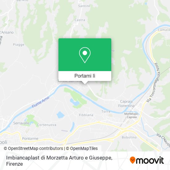 Mappa Imbiancaplast di Morzetta Arturo e Giuseppe