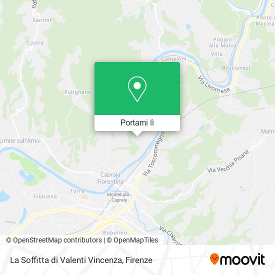 Mappa La Soffitta di Valenti Vincenza