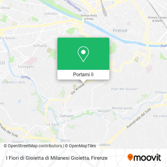 Mappa I Fiori di Gioietta di Milanesi Gioietta