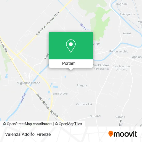 Mappa Valenza Adolfo