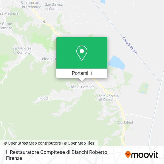 Mappa Il Restauratore Compitese di Bianchi Roberto