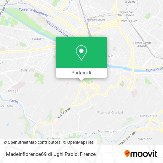 Mappa Madeinflorence69 di Ughi Paolo