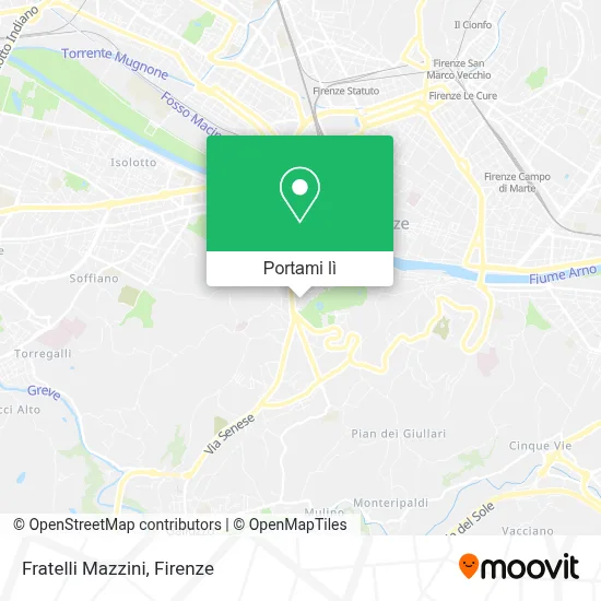 Mappa Fratelli Mazzini