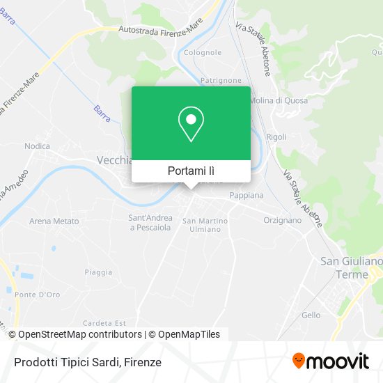 Mappa Prodotti Tipici Sardi