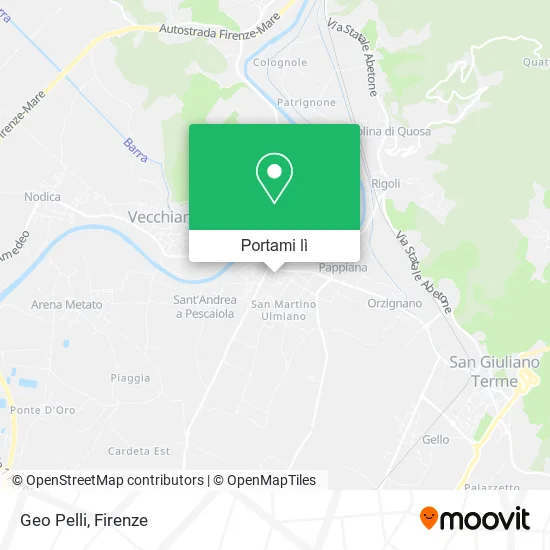 Mappa Geo Pelli