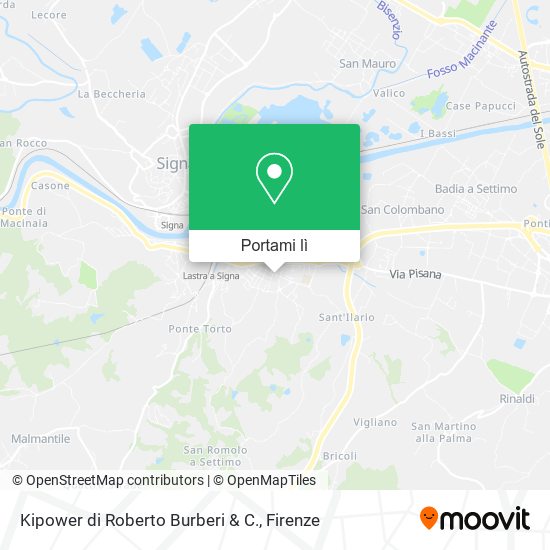 Mappa Kipower di Roberto Burberi & C.
