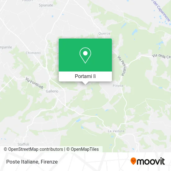 Mappa Poste Italiane