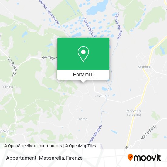 Mappa Appartamenti Massarella