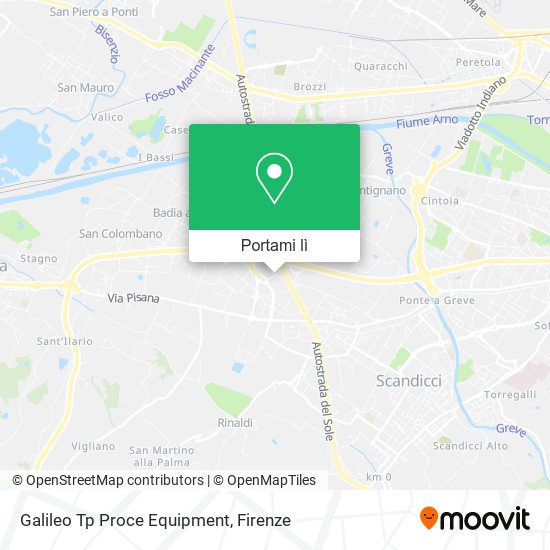 Mappa Galileo Tp Proce Equipment