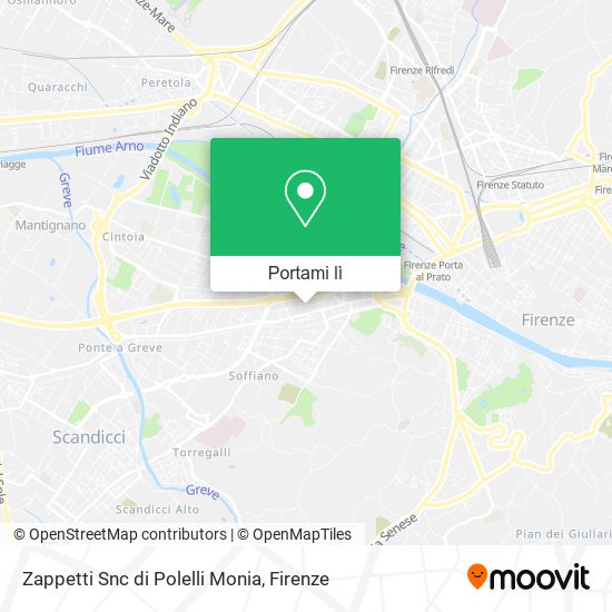 Mappa Zappetti Snc di Polelli Monia