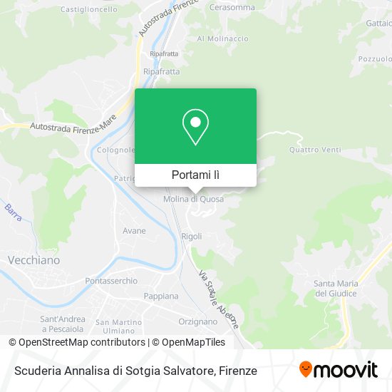 Mappa Scuderia Annalisa di Sotgia Salvatore