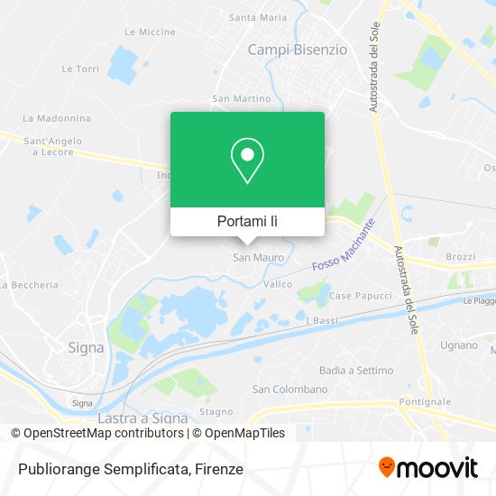 Mappa Publiorange Semplificata