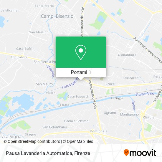Mappa Pausa Lavanderia Automatica