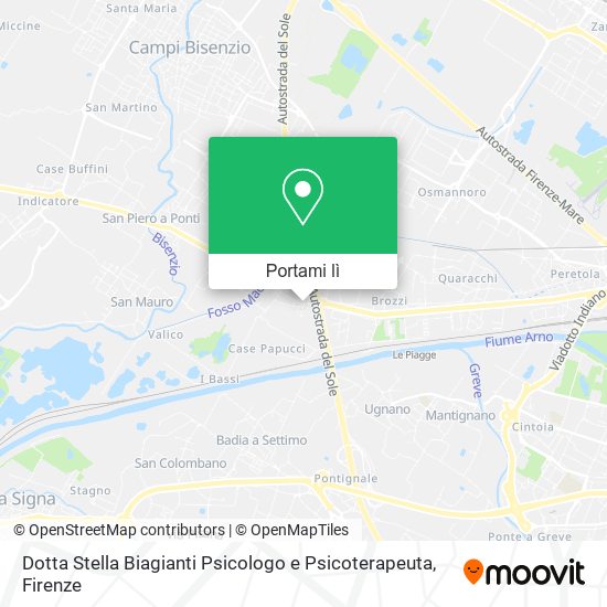 Mappa Dotta Stella Biagianti Psicologo e Psicoterapeuta
