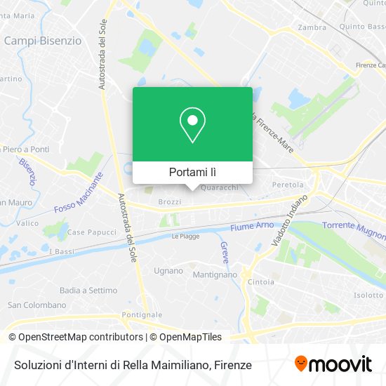 Mappa Soluzioni d'Interni di Rella Maimiliano
