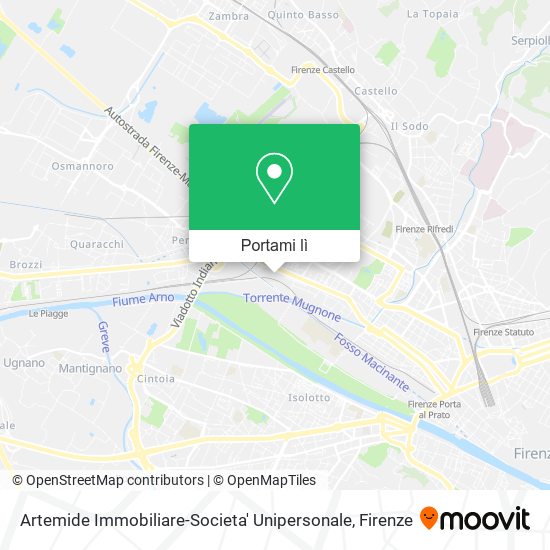 Mappa Artemide Immobiliare-Societa' Unipersonale