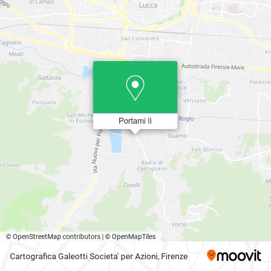 Mappa Cartografica Galeotti Societa' per Azioni