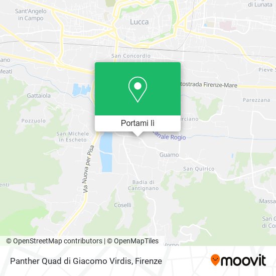 Mappa Panther Quad di Giacomo Virdis