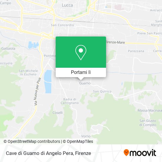 Mappa Cave di Guamo di Angelo Pera