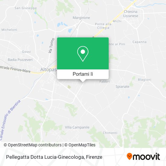 Mappa Pellegatta Dotta Lucia-Ginecologa