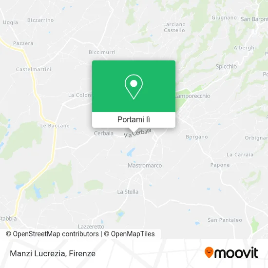 Mappa Manzi Lucrezia
