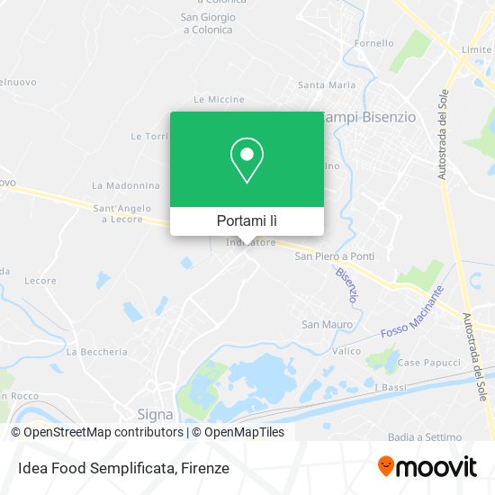 Mappa Idea Food Semplificata