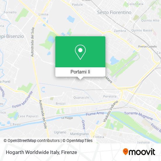Mappa Hogarth Worldwide Italy