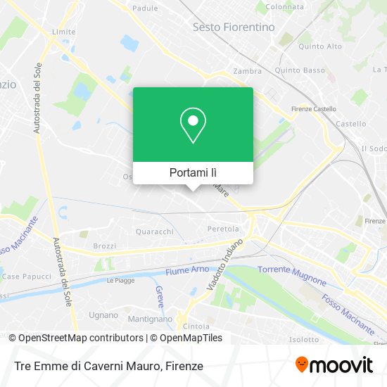 Mappa Tre Emme di Caverni Mauro