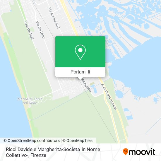 Mappa Ricci Davide e Margherita-Societa' in Nome Collettivo-