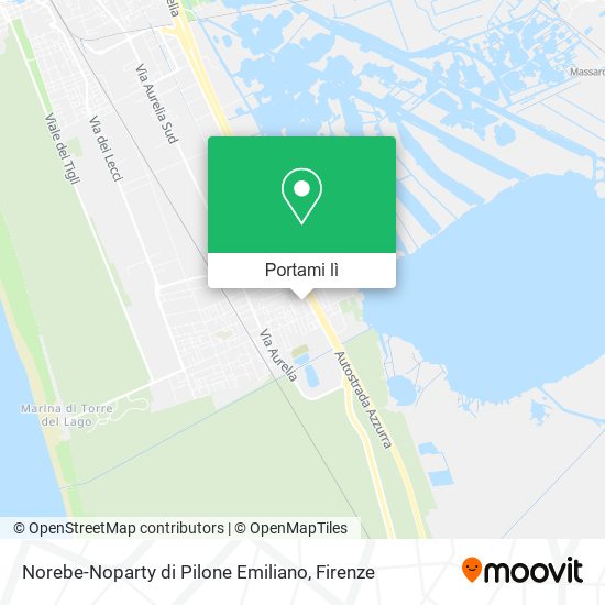 Mappa Norebe-Noparty di Pilone Emiliano