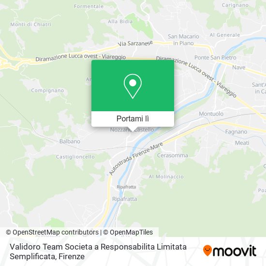 Mappa Validoro Team Societa a Responsabilita Limitata Semplificata