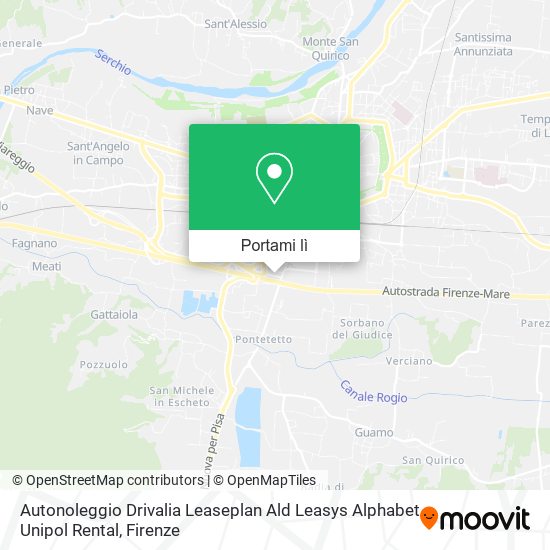 Mappa Autonoleggio Drivalia Leaseplan Ald Leasys Alphabet Unipol Rental
