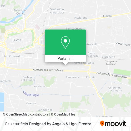 Mappa Calzaturificio Designed by Angelo & Ugo