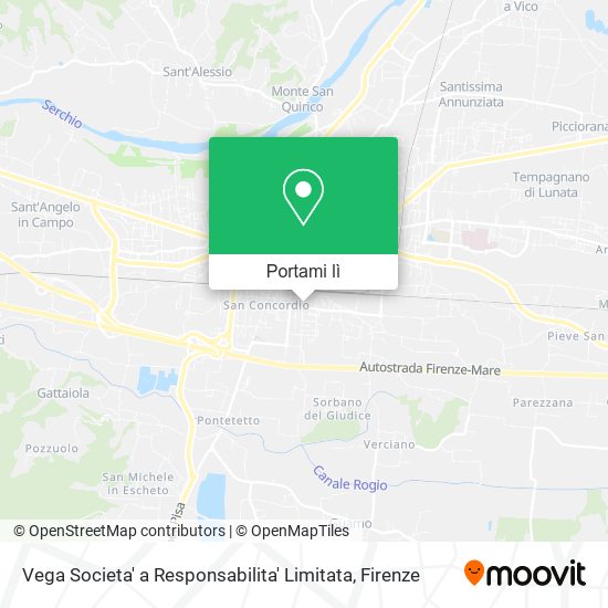 Mappa Vega Societa' a Responsabilita' Limitata