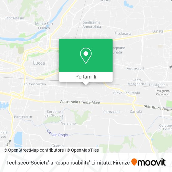 Mappa Techseco-Societa' a Responsabilita' Limitata