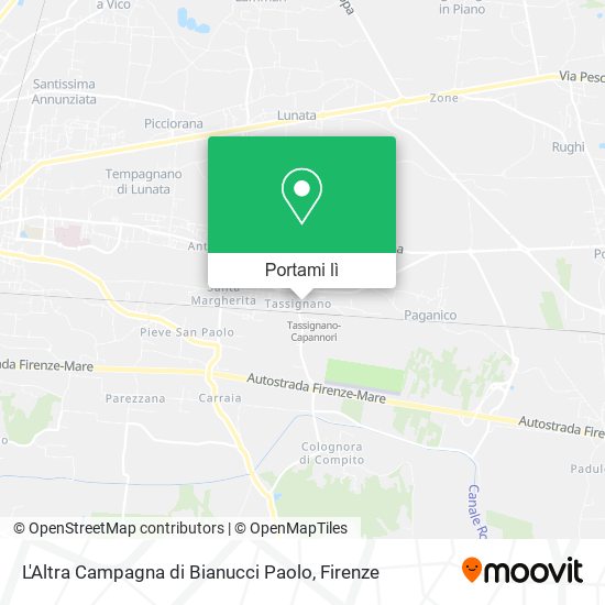 Mappa L'Altra Campagna di Bianucci Paolo