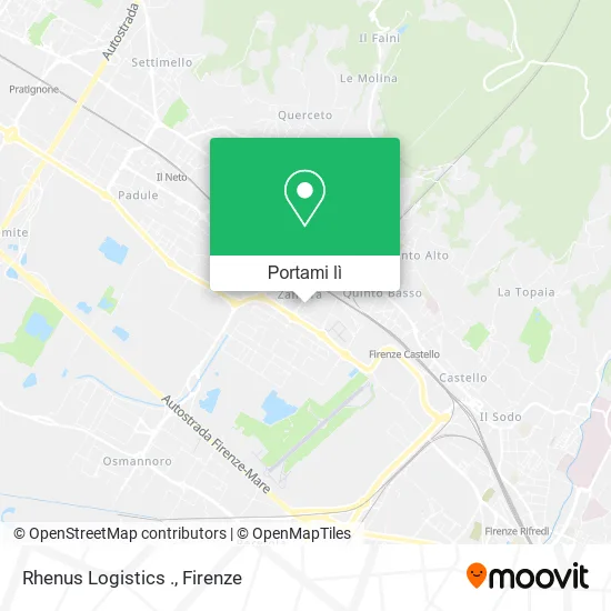 Mappa Rhenus Logistics .