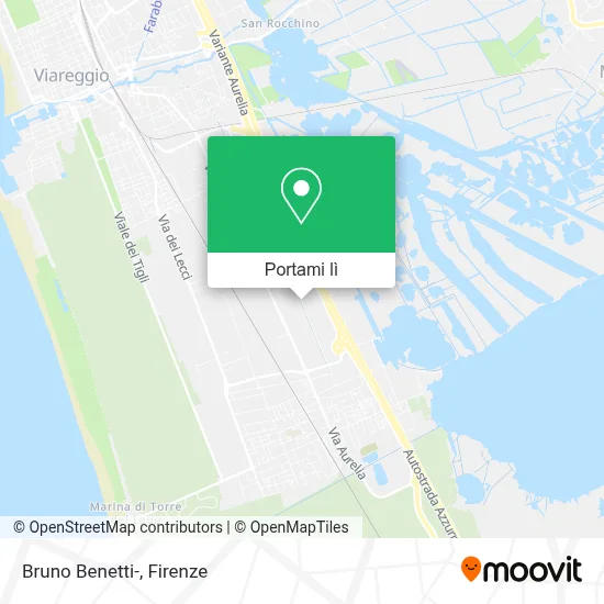 Mappa Bruno Benetti-