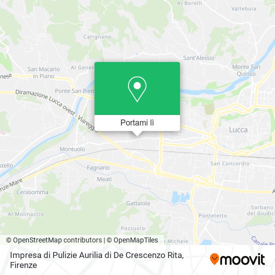 Mappa Impresa di Pulizie Aurilia di De Crescenzo Rita